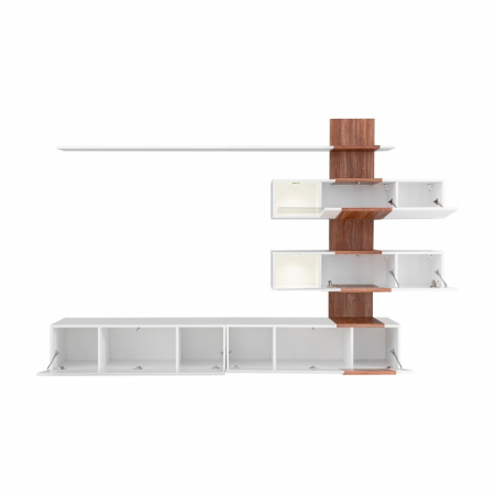 Living Quill alb lucios + nuc 250x40x160cm [6]