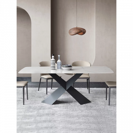 MASA DINING 628 MARMURA ALB 1800X900X750 [0]