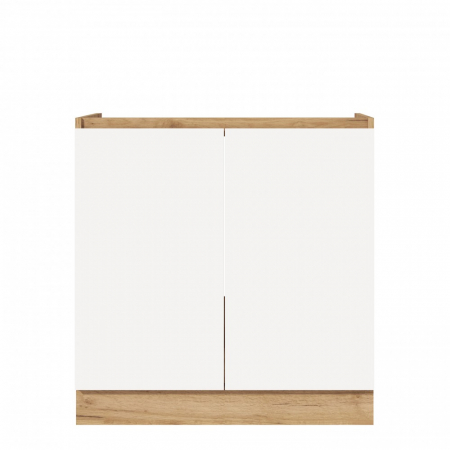 Masca chiuveta Chelsea, 80-2u, Stejar K003 + Acril Alb [2]