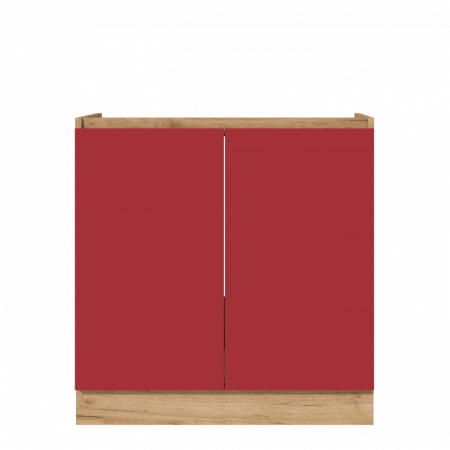 Masca chiuveta Chelsea, 80-2u, Stejar K003 + Acril Rosu [2]