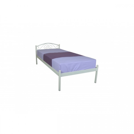 Mobilier dormitor - Pat Metalic ALICE, 90x200cm - Bej