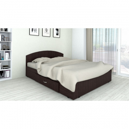 Mobilier dormitor - Pat mijloc 120 wenge