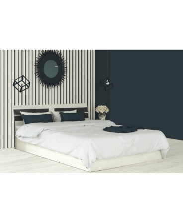 Mobilier dormitor - Pat mijloc Luca Stejar K001