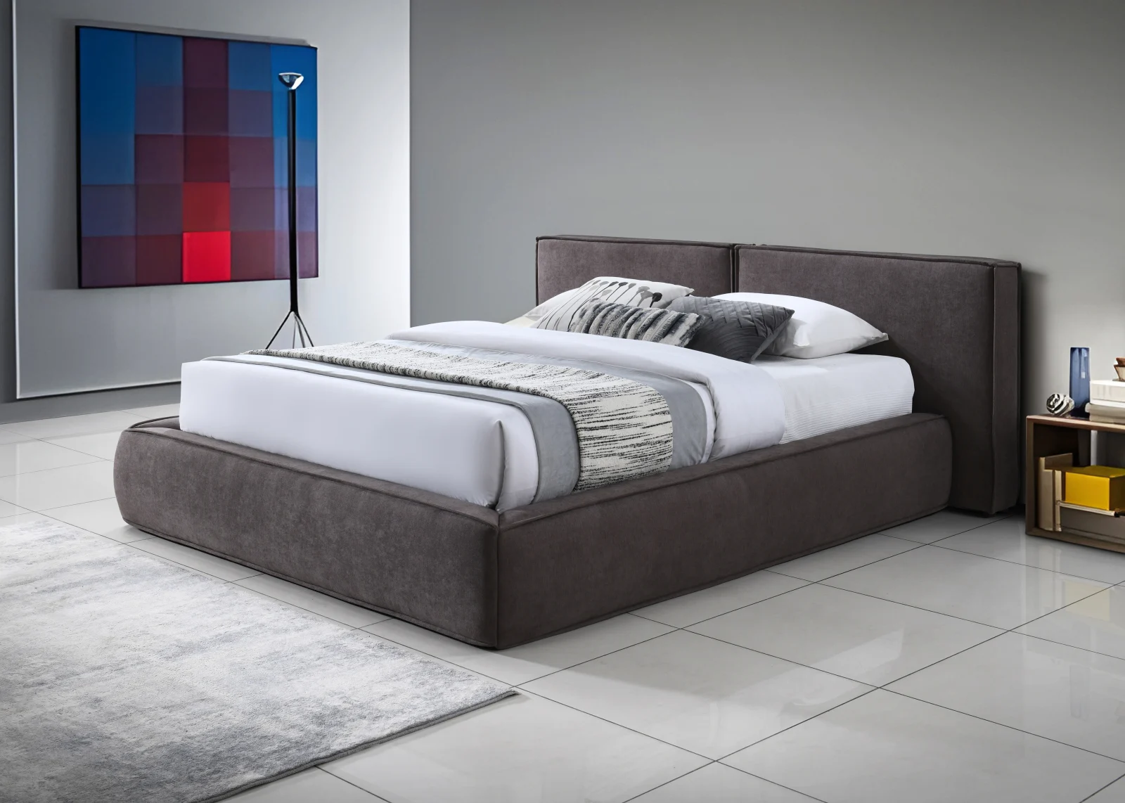 Paturi dormitor - Pat Tapitat Rabatabil Dream Maro 160x200cm