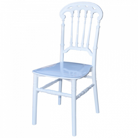 Scaune bucatarie - Scaun plastic Roma alb