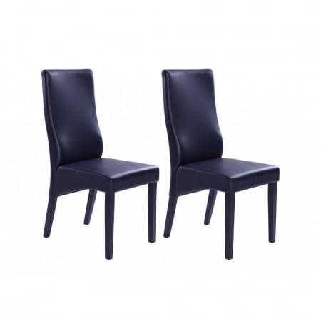 Scaune bucatarie - Set 2 scaune RH6012C NEGRU