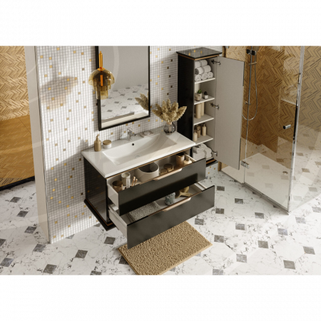 Set Baie Hermes 800 Negru 3 unitati [1]