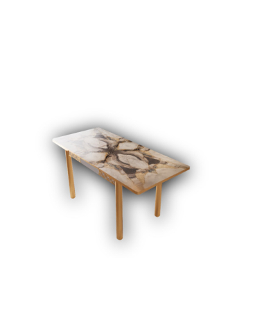 SET MASA 6 SCAUNE ALTIN 3, GRI, BEJ [5]