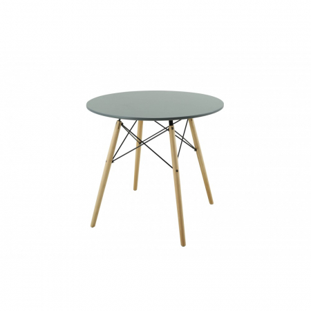 Set masa DA151Grey,80x75 cm /4 scaune, 46x55x83 cm, DA232, grey [4]