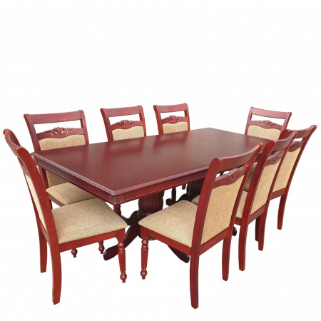 Set Masa RH7132 + 8 scaune RH8064 ,160x100c77 cm, Mahon [0]