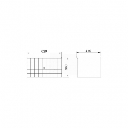Set mobilier baie Adele, Alb [2]