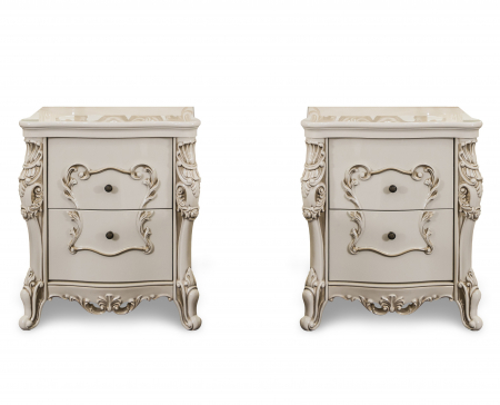 Dormitor complet - SET NOPTIERE GIOCONDA LUX CREM