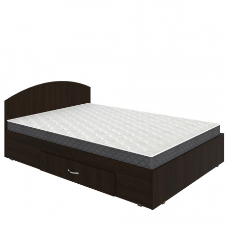 Set pat Mijloc 140 si Saltea MR Wenge [2]