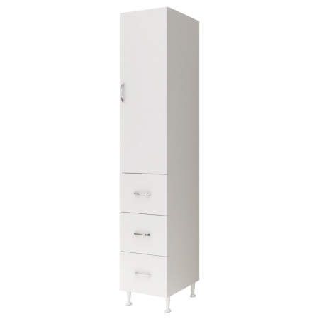 Soldat 35 1U/3S, 35x35x180cm, Alb [1]