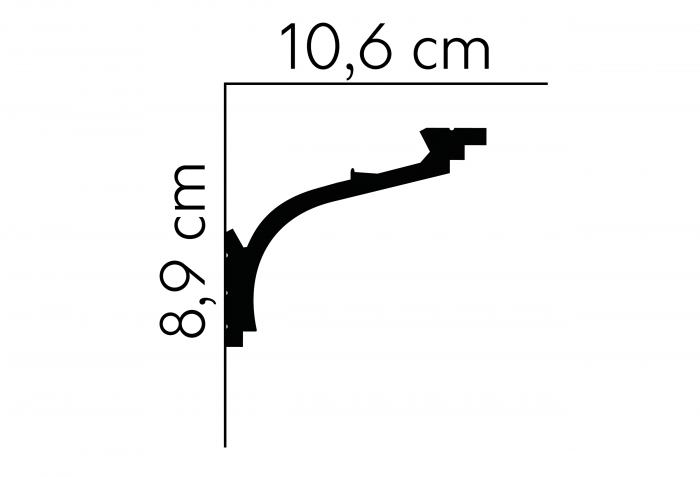 Cornișă flexibilă MD110F [6]