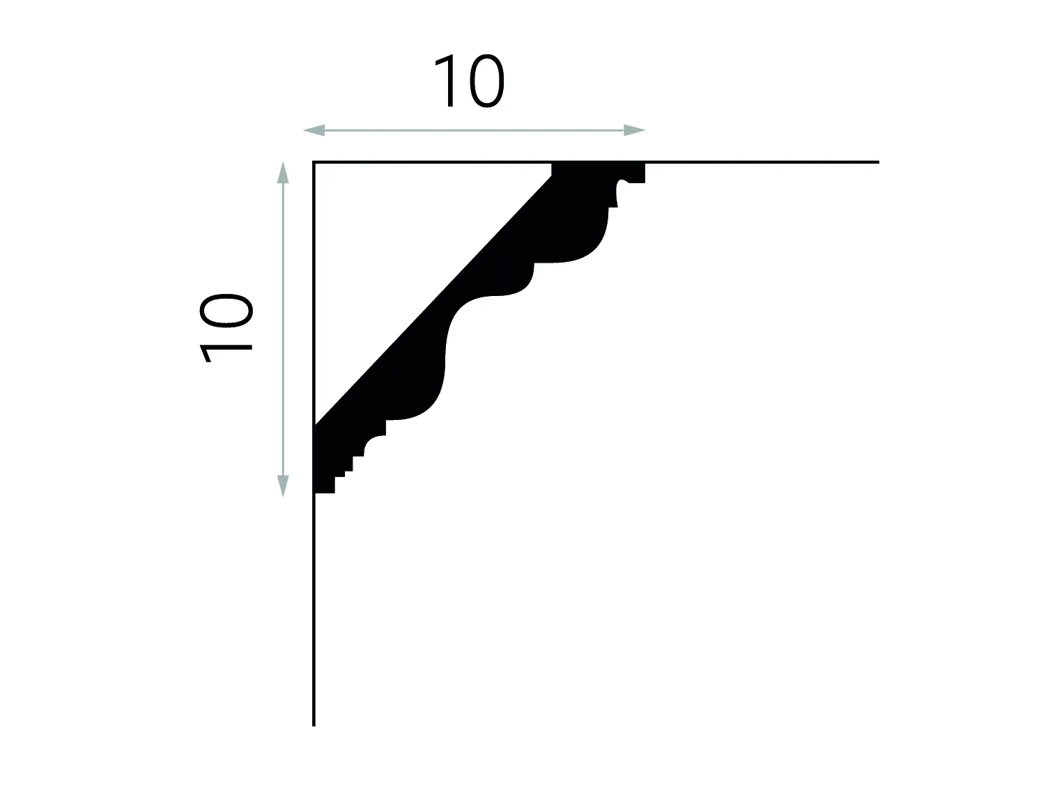 Cornișă flexibilă MDB108F [2]