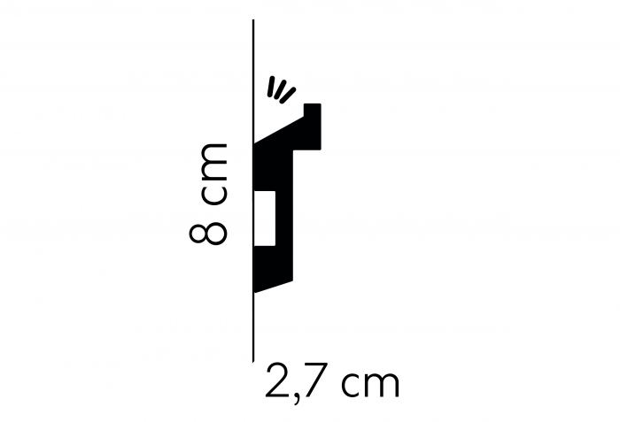 Profil iluminare indirectă MD024 [3]