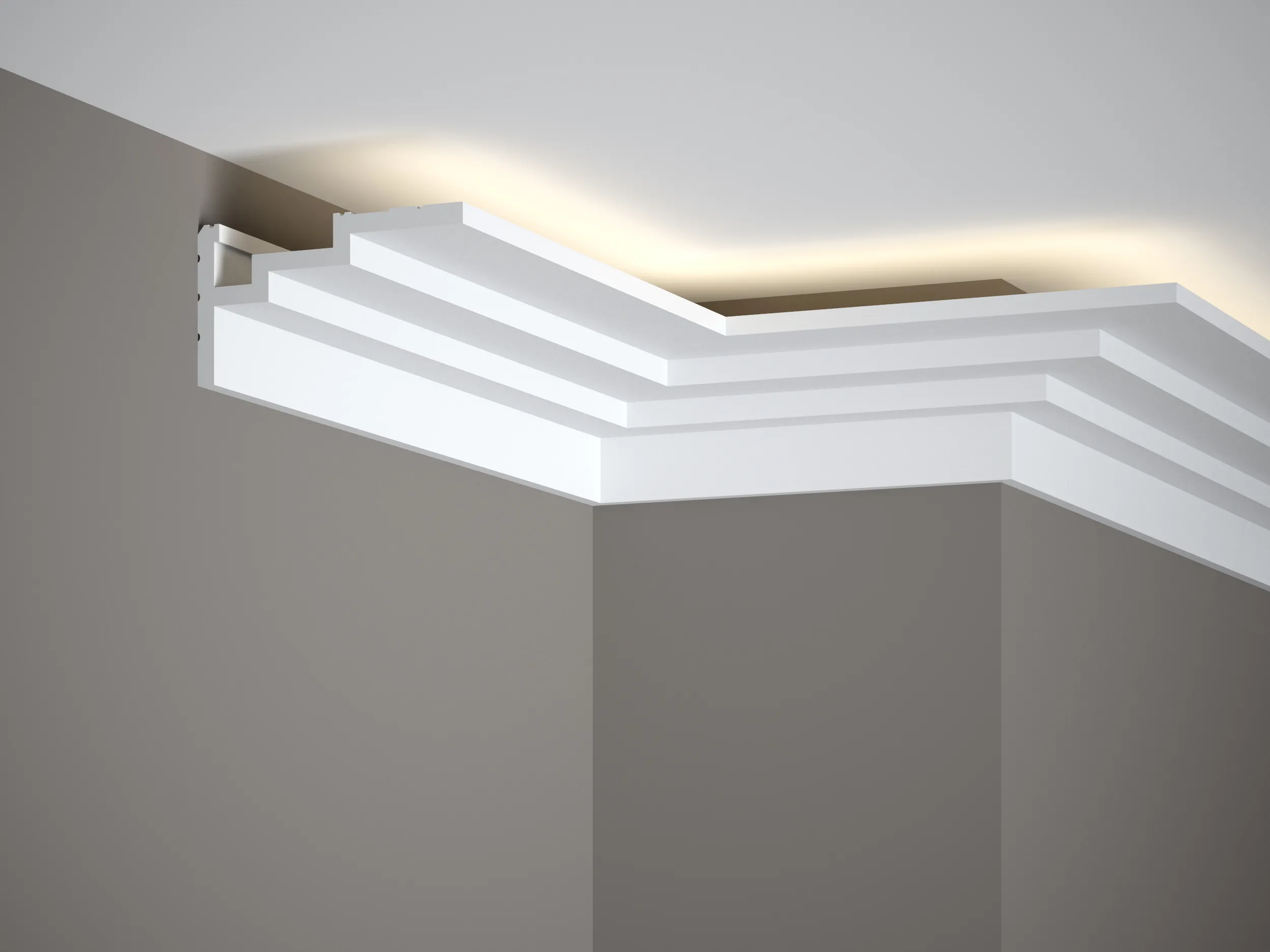 Profil iluminare indirectă QL025 [4]