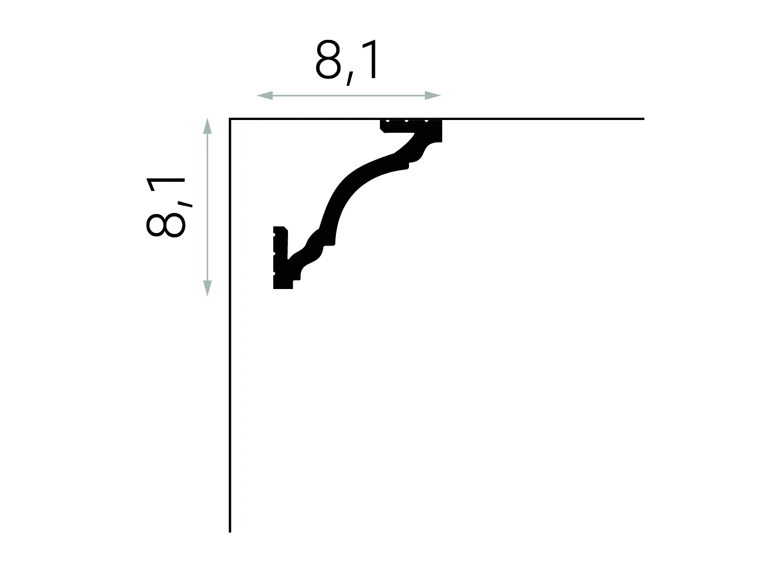 Profil mascare draperie MD213 [2]