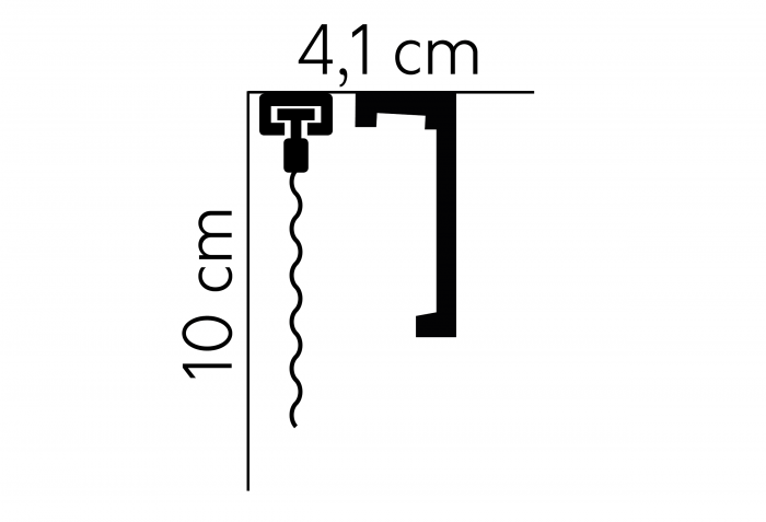 Profil mascare draperie QL026T [3]