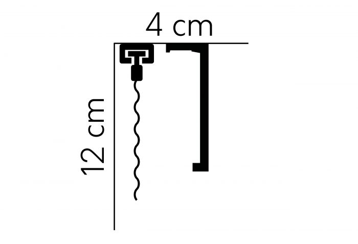 Profil mascare draperie QL035T [3]
