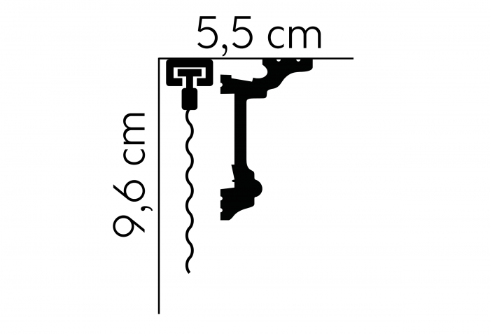 Profil mascare draperie MD137 [2]
