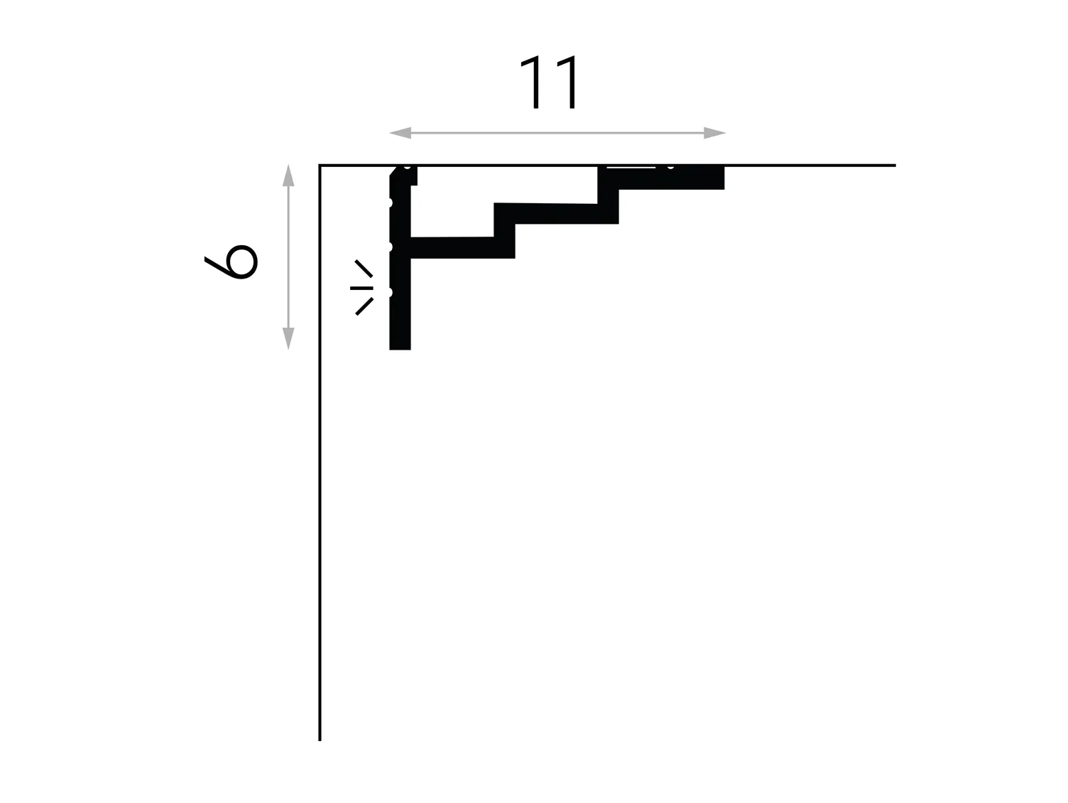 Cornișă QL025 [10]