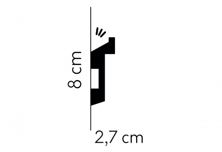 Profil iluminare indirectă MD024 [2]