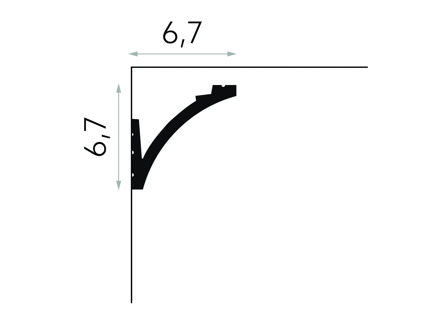 Profil iluminare indirectă MD380 [1]