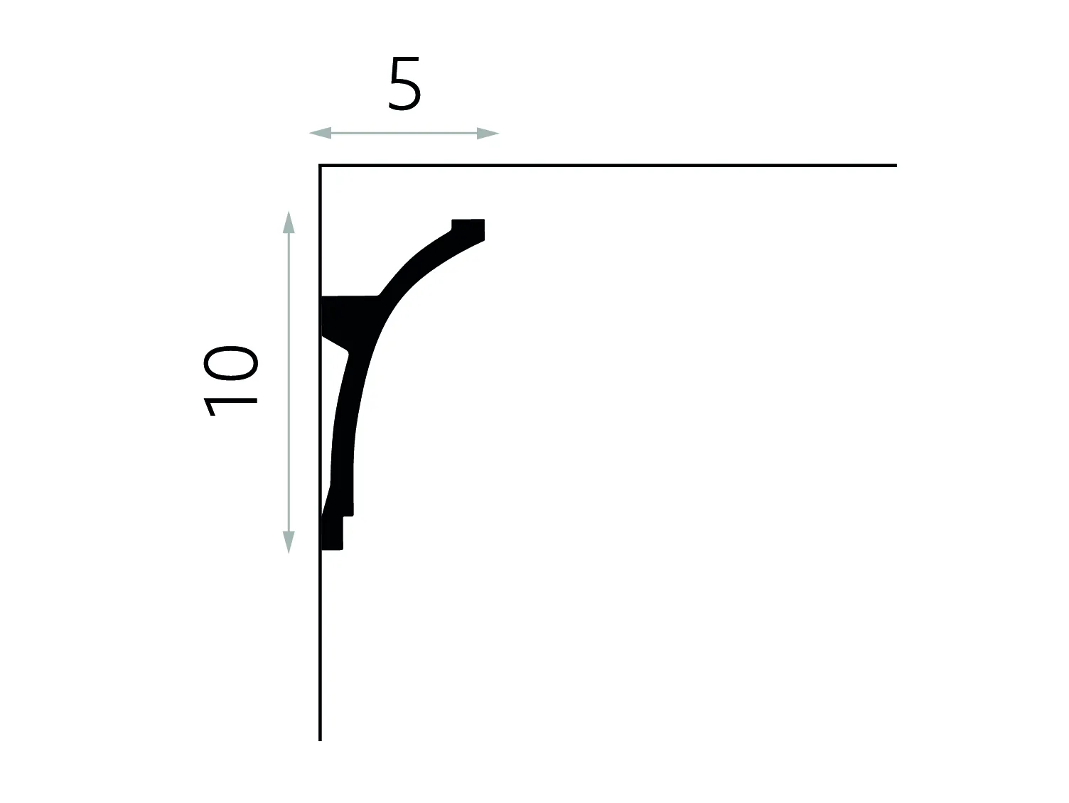 Profil iluminare indirectă MDB100 [1]