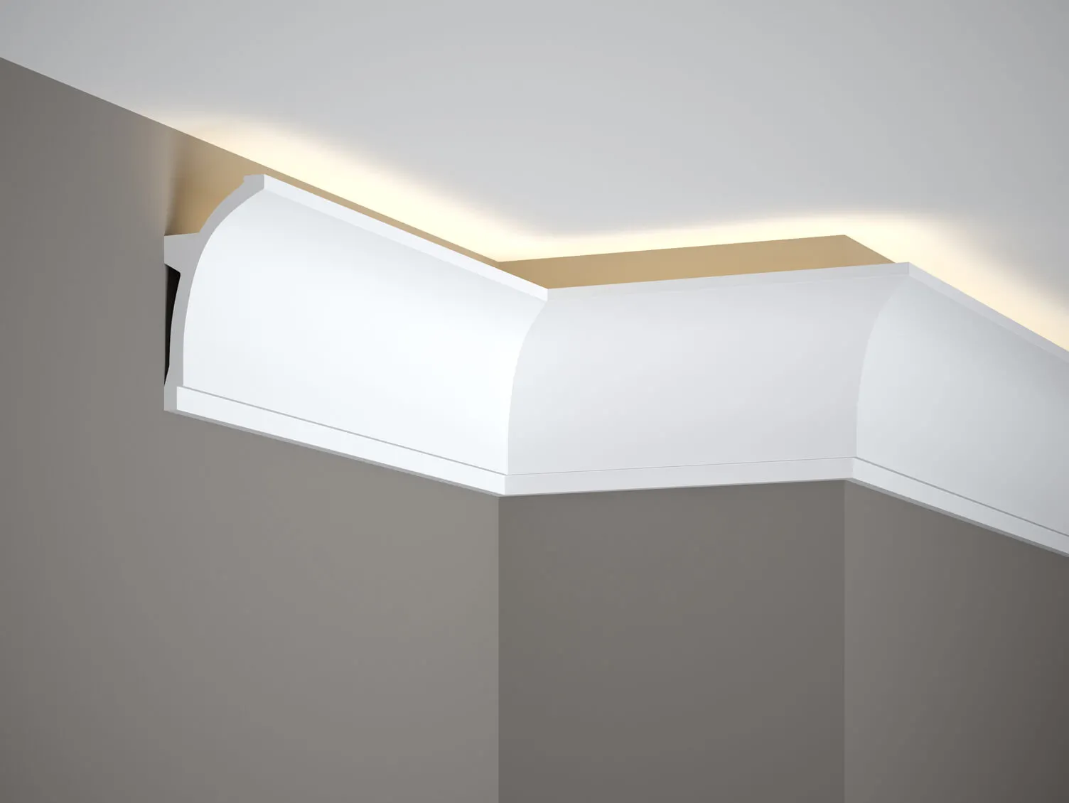 Iluminare indirectă LED - Profil iluminare indirectă MDB100