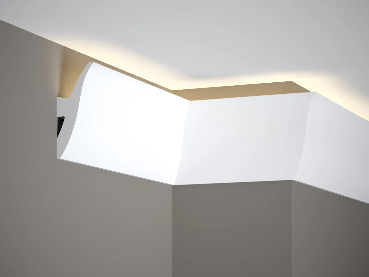 Iluminare indirectă LED - Profil iluminare indirectă QL009