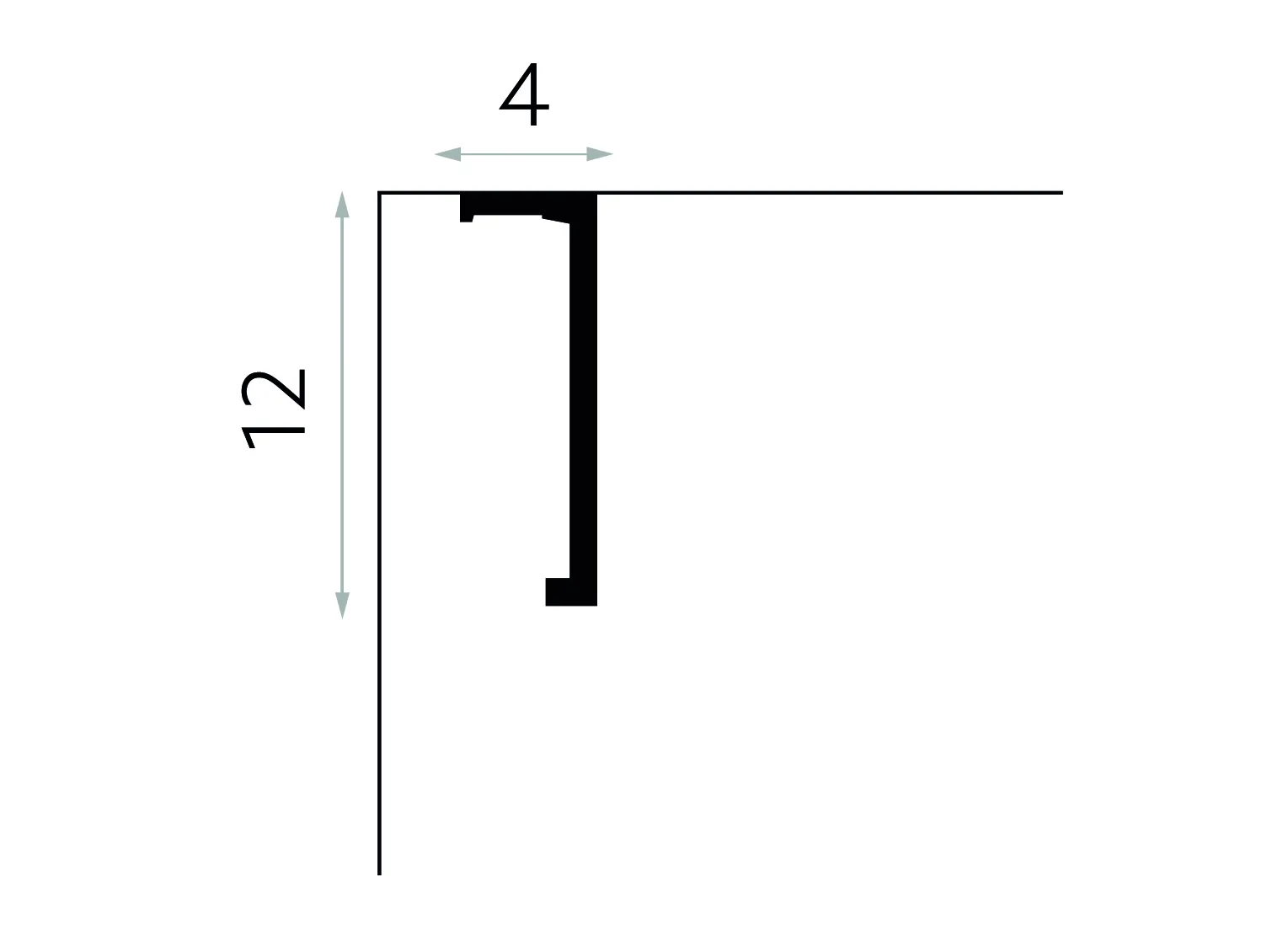 Profil mascare draperie QL035 [6]