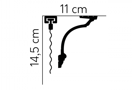 Profil iluminare indirectă MD156 [3]