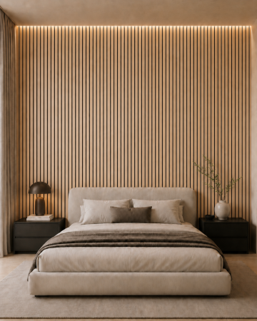 Riflaje Lamelli Grosso - Riflaje decor lemn Grosso
