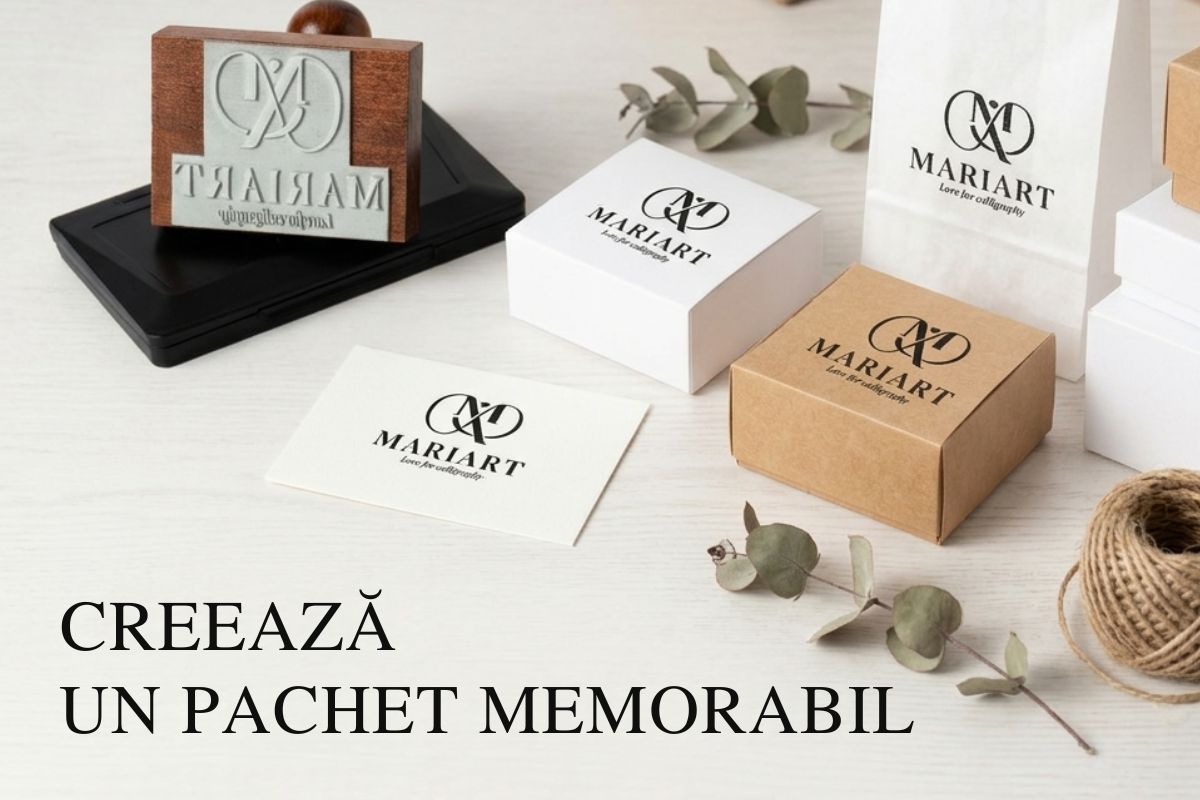 Tot ce trebuie să știi despre ștampila personalizată pentru ambalaje de la Mariart