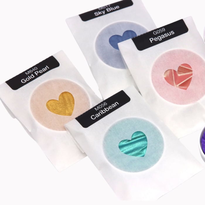 Acuarela caligrafie si pictura - Tropical Blue [3]