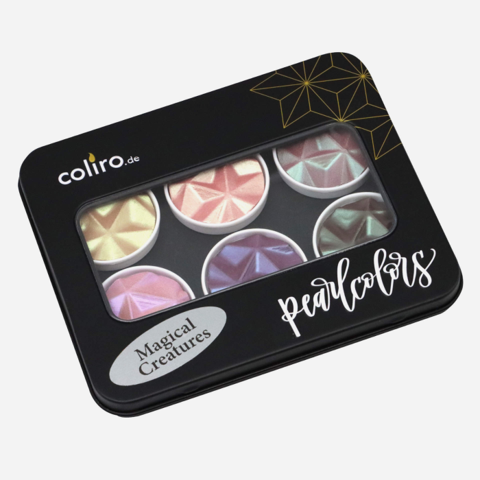 Set 6 acuarele caligrafie si pictura - Magical Creatures [4]