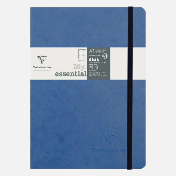 Agenda A5 Clairefontaine My Essential, 90 g/mp, 96 file punctate [4]