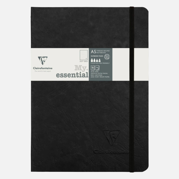 Agenda A5 Clairefontaine My Essential, 90 g/mp, 96 file punctate [3]