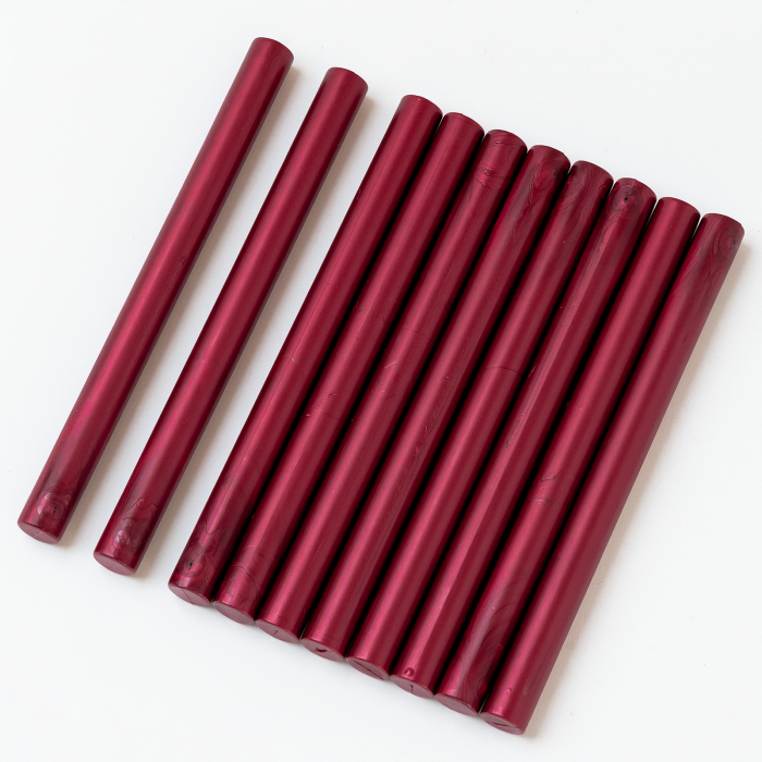 Set 5 batoane de ceara pentru sigilii - Burgundy [2]