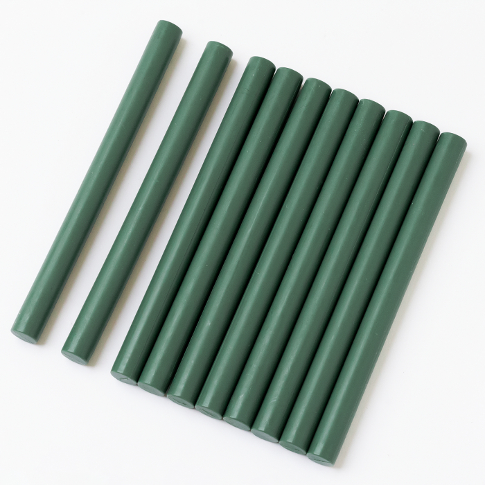 Set 5 batoane de ceara pentru sigilii - Olive green pastel [2]