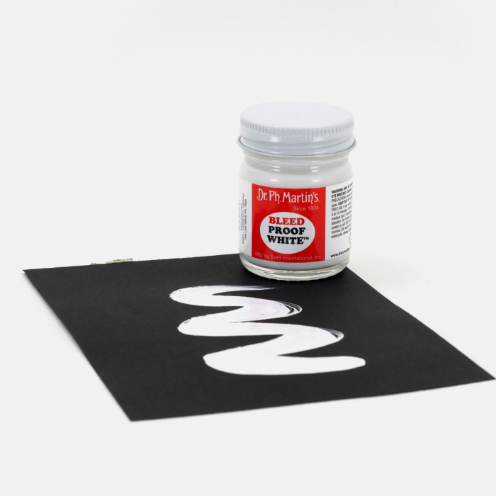 Cerneala caligrafie alba Dr. Ph. Martin's Bleed Proof White [2]