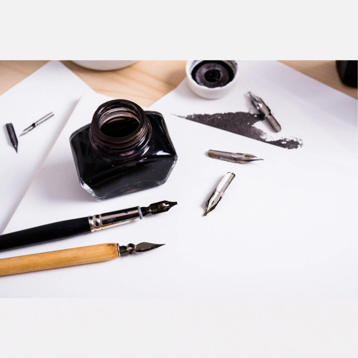 Bloc hartie Bristol pentru desen tehnic, schite, extra alba, neteda, 205 g, A4-A3, 20 file- Clairefontaine [6]