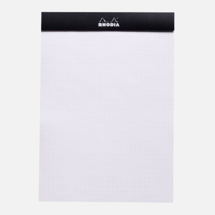 Blocnotes Rhodia Basics pentru notite si schite, 80 file, A5 - liniatura punctata [2]