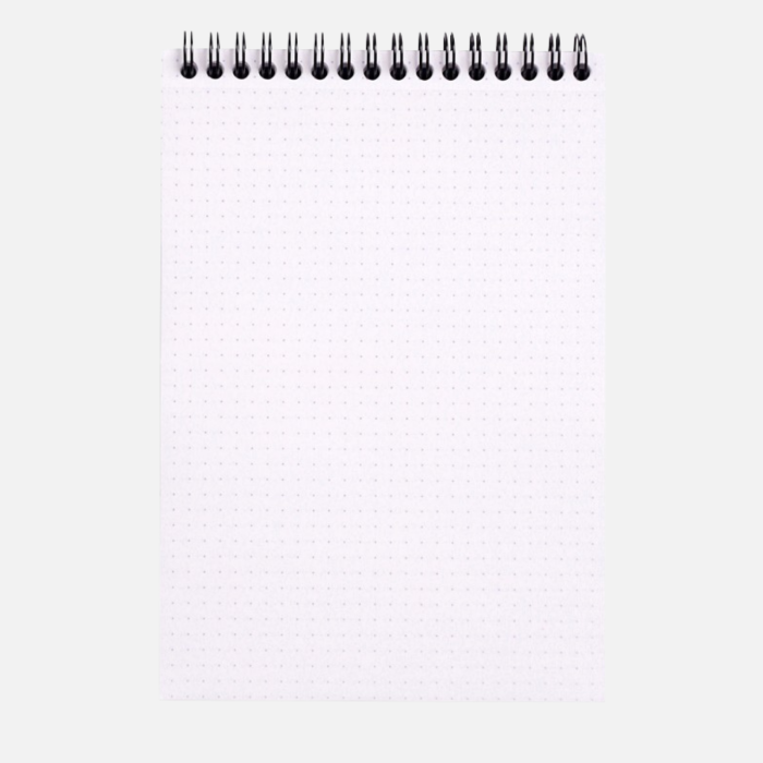 Blocnotes Rhodia Classic pentru birou, 80 file, A5, negru - liniatura punctata [2]