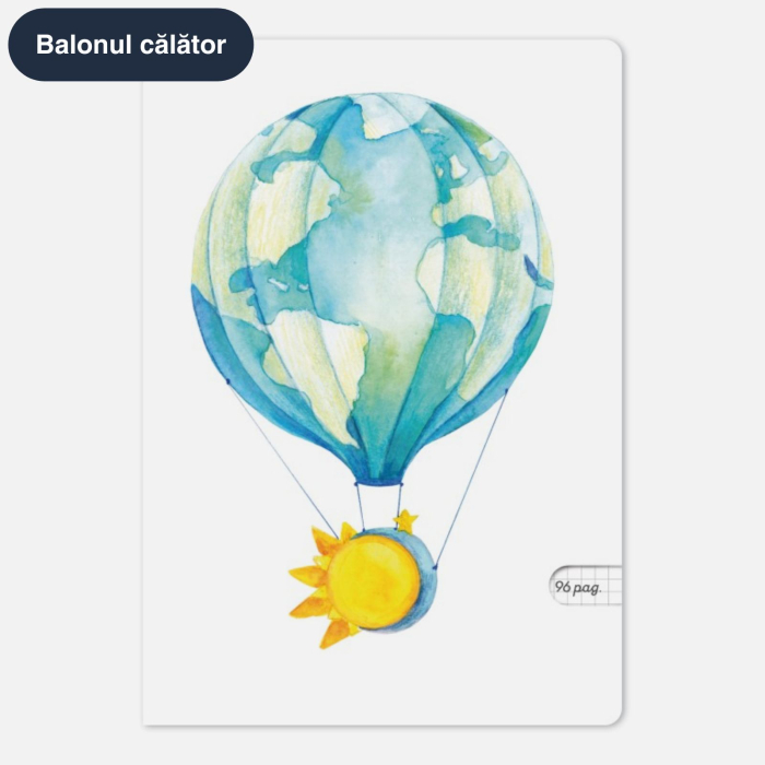Caiet A5 matematica, 48 file, grosime 80 g/mp, diverse modele [3]