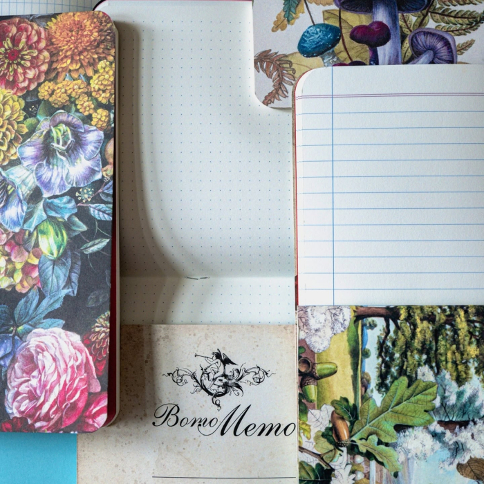Caiet notite Bomo Memo M6, Balloons, A5, hartie ivory 90g/mp, 72 pagini [8]