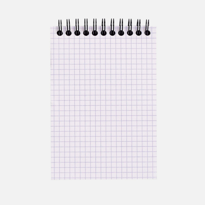 Caiet notite Rhodia Classic N13 pentru birou, 80 file, A6, orange, liniatura matematica [2]