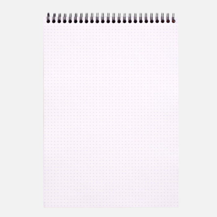 Caiet Rhodia Classic pentru birou, desen tehnic, notite, 80 file, A4, orange - diverse liniaturi [2]